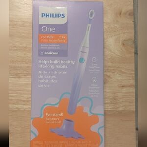 Philips One Kids Electric Toothbrush - Purple
